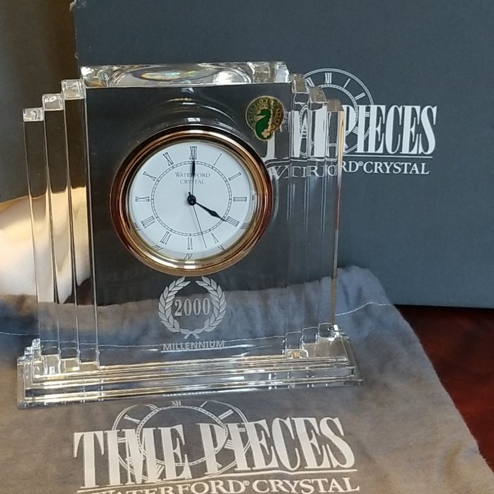Waterford Metro Clock-Year 2000 Millenium Edition
